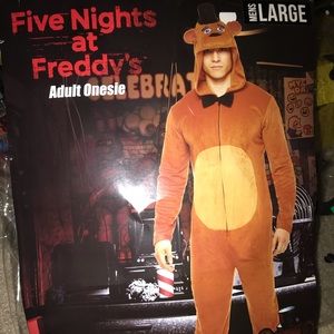 Adult Large Freddy’s onesie costume